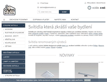 Tablet Screenshot of dumsvetel.cz